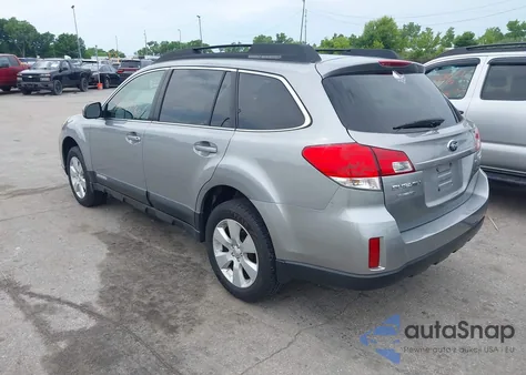 2011 Subaru Outback 2.5I Premium z USA, uszkodzony, nr VIN 4S4BRCCC9B3349449